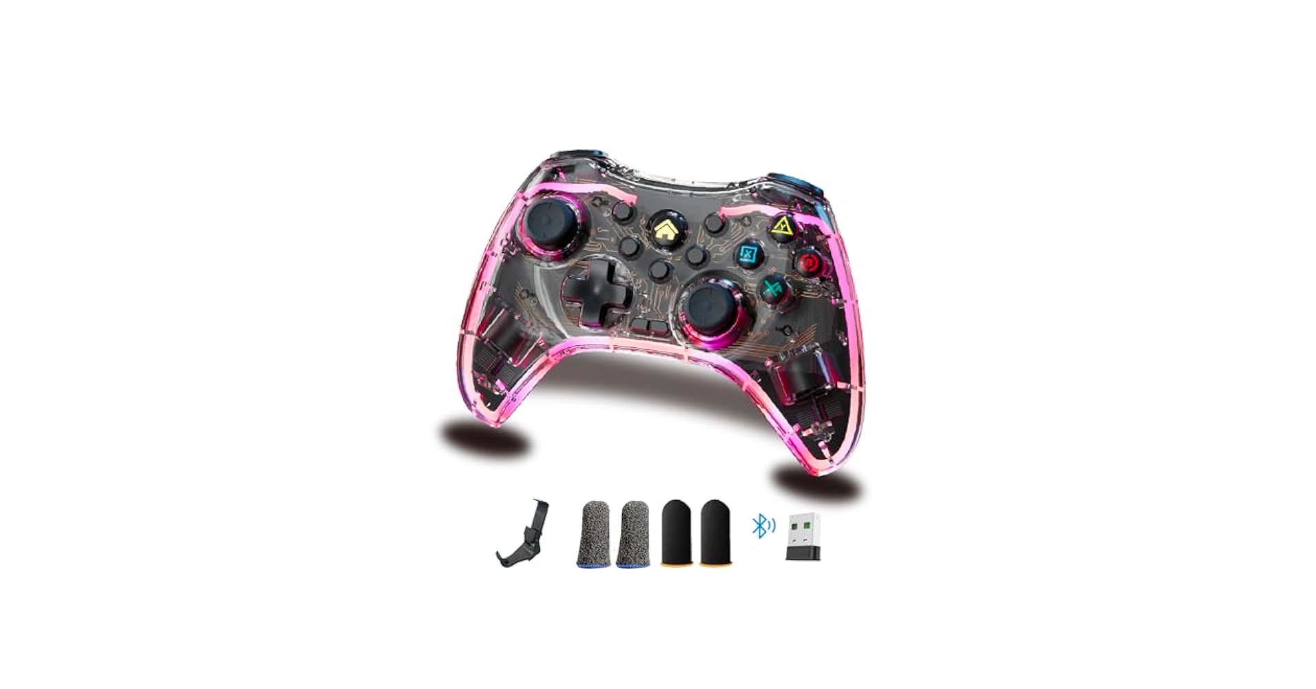 Amazon.com: turbX 7-in-1 Wireless Game Controller Set for